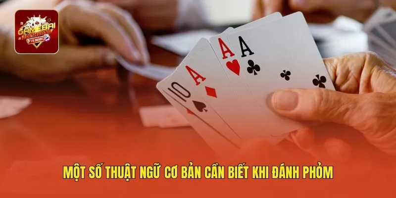Một số thuật ngữ cơ bản cần biết khi đánh Phỏm
